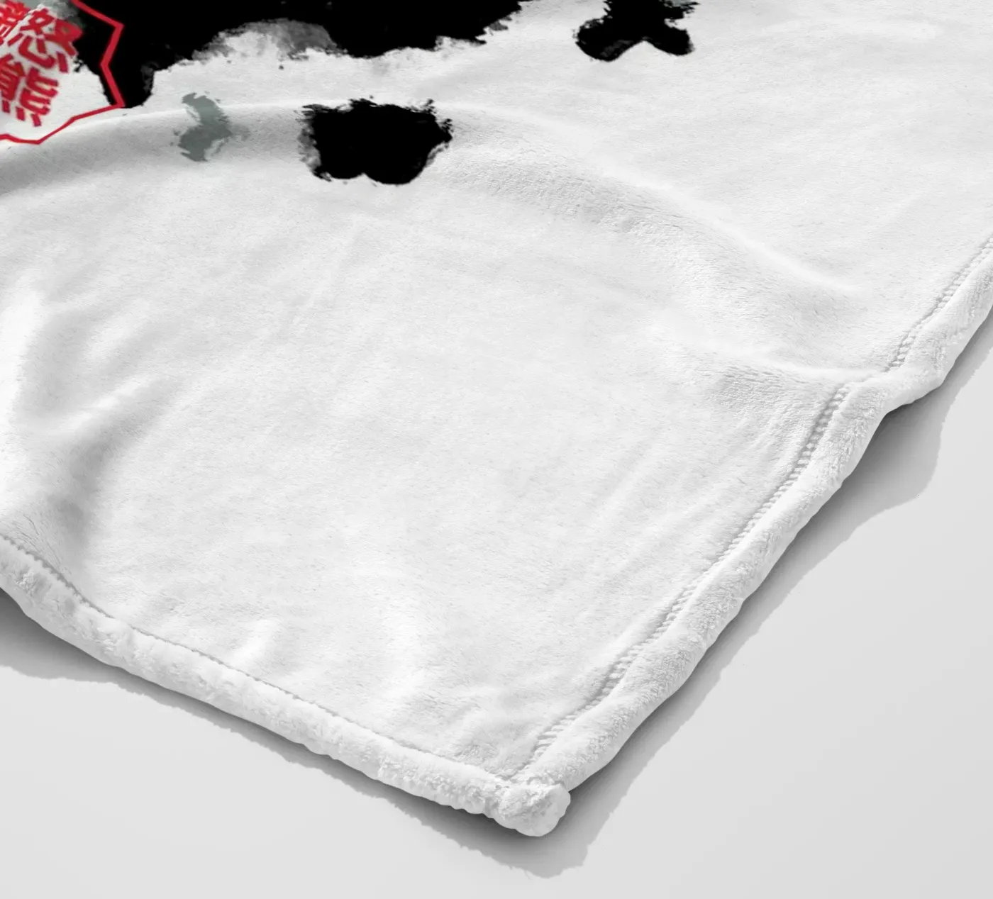 Bear Rorschach Test fleece blanket by Tobe Fonseca