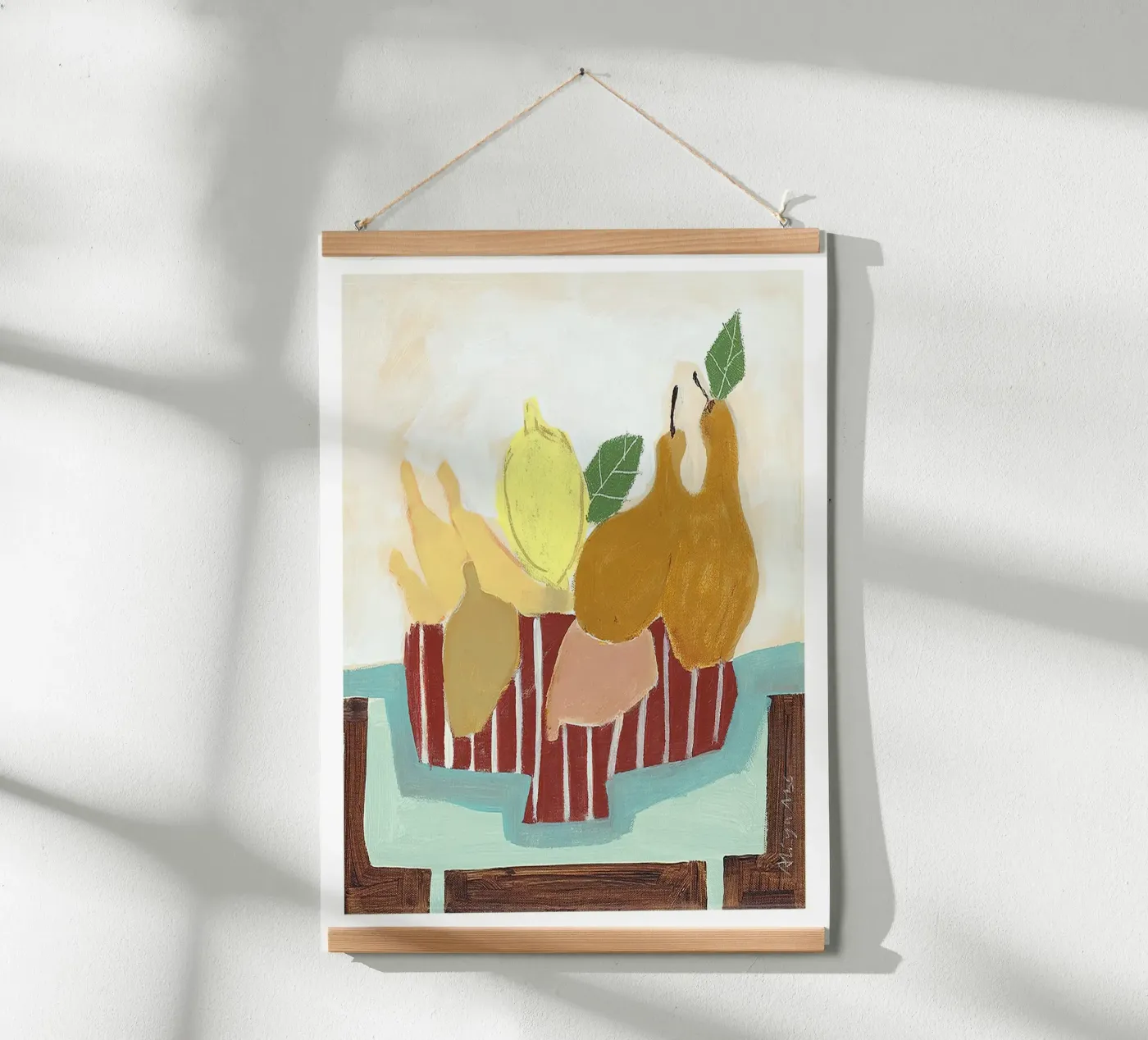 Sweet Pears poster by juls shop