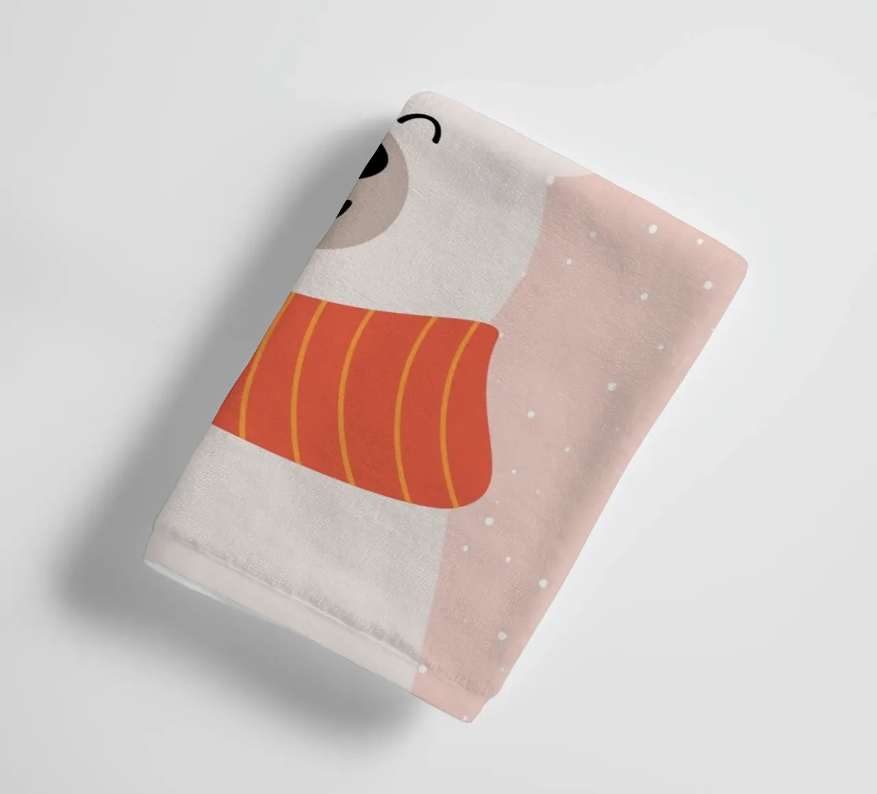 Maglione Tempo Carino Orso di Natale asciugamano da bagno da pdigitalprints