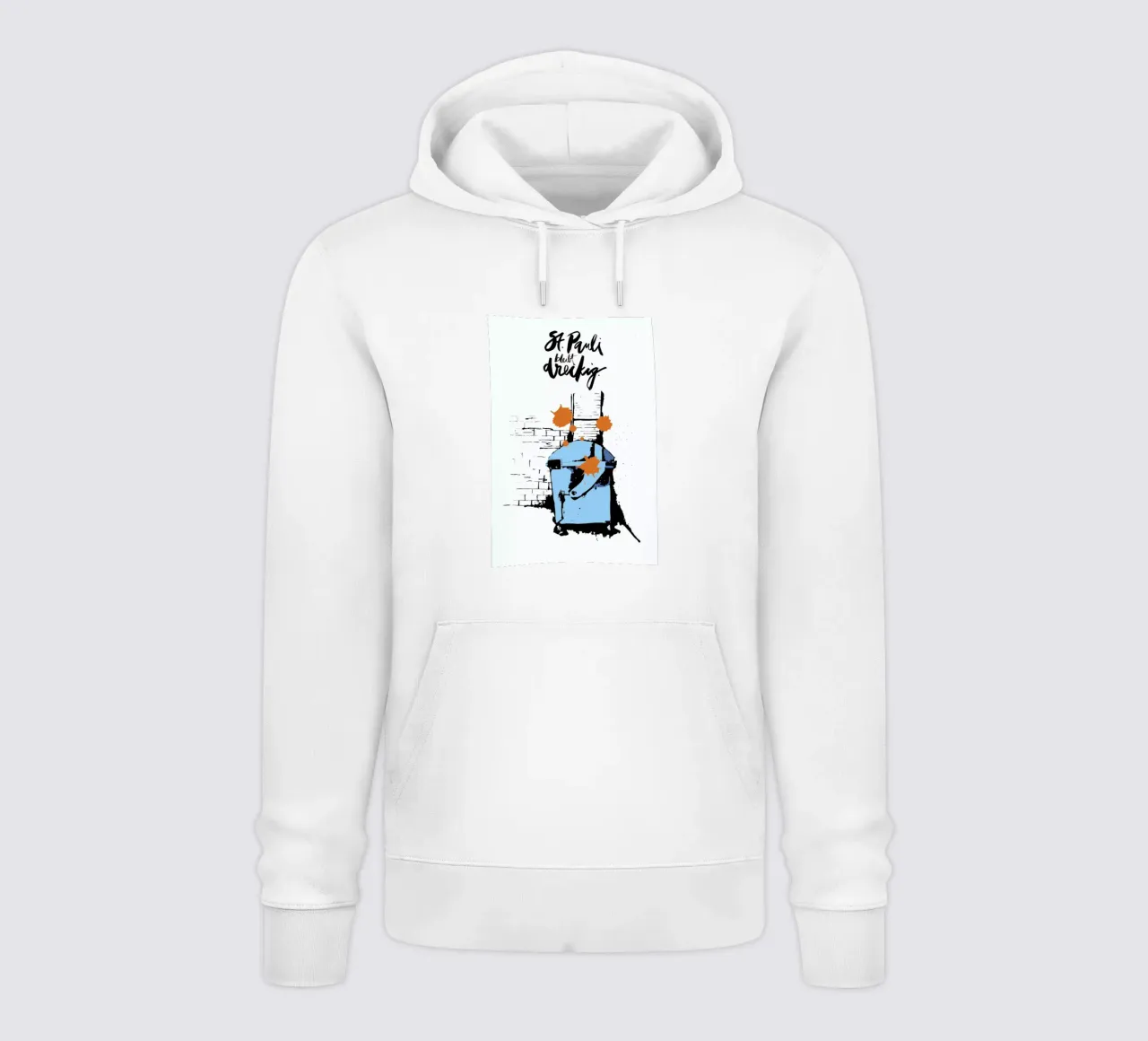 St. Pauli Bleibt Dreckig felpa con cappuccio da Waltraud Rieken