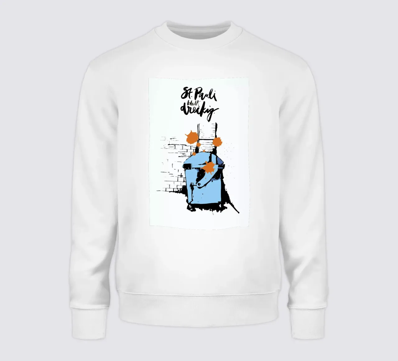 St. Pauli Bleibt Dreckig felpa da Waltraud Rieken