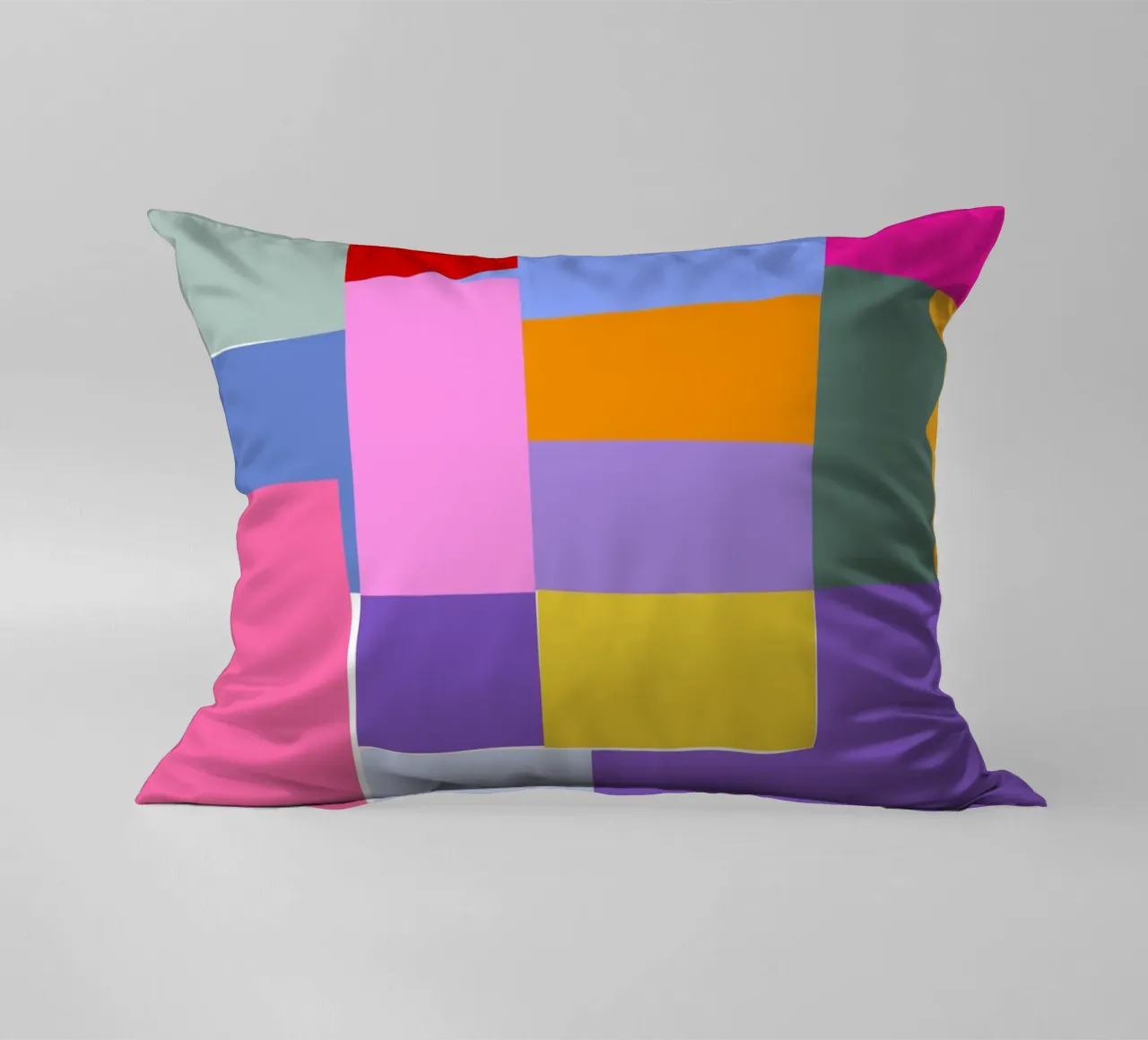 Mosaic Brights 6 | Color Blocking | Candy Colors cuscino da sabidussi