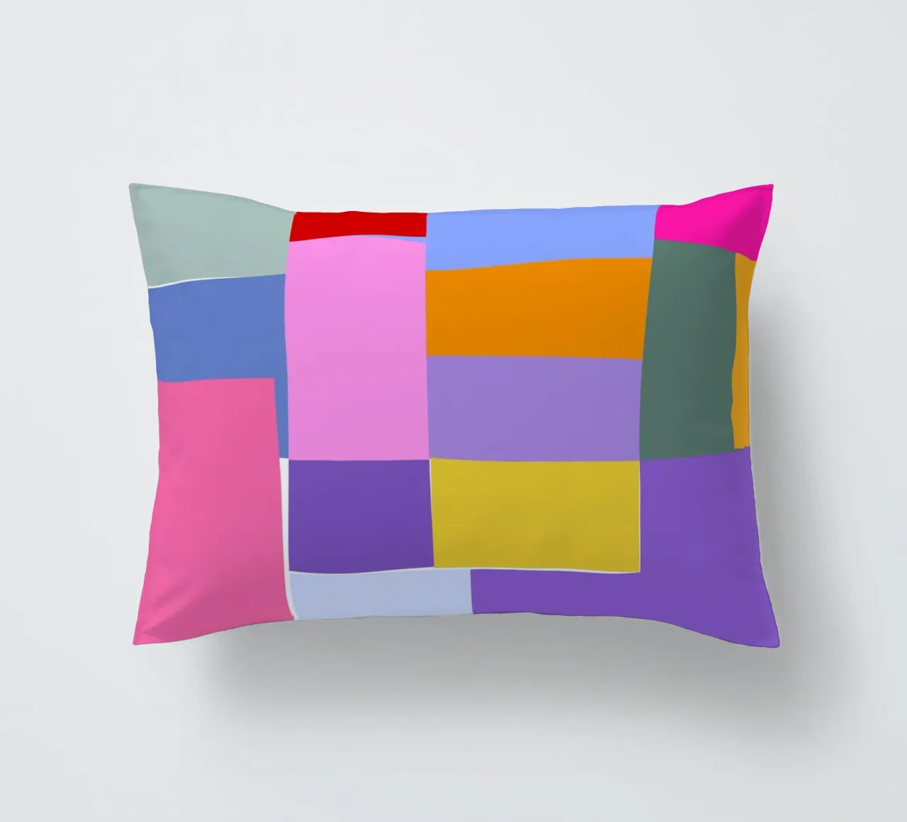 Mosaic Brights 6 | Color Blocking | Candy Colors cuscino da sabidussi