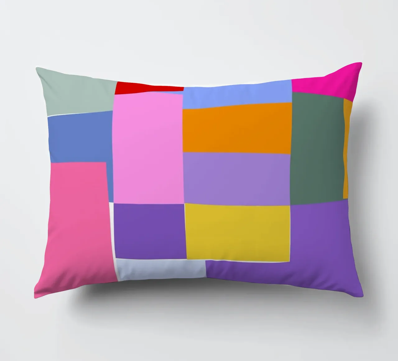 Mosaic Brights 6 | Color Blocking | Candy Colors cuscino da sabidussi
