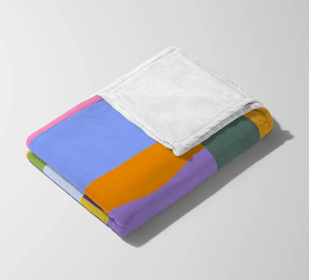 Mosaic Brights 6 | Color Blocking | Candy Colors coperta in pile da sabidussi