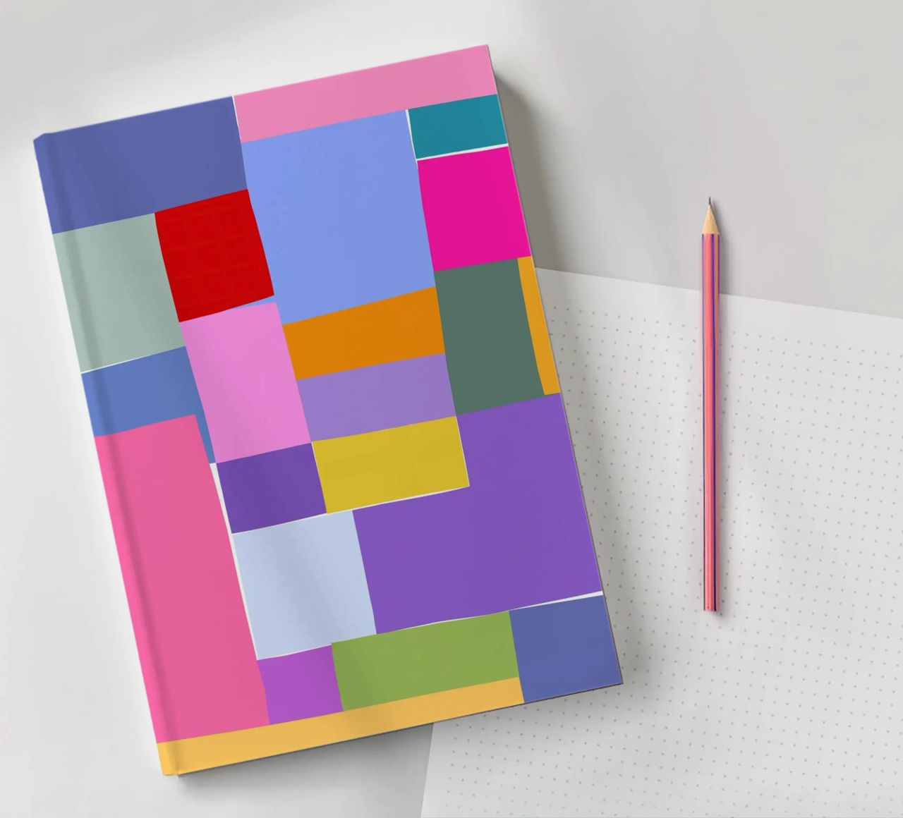 Mosaic Brights 6 | Color Blocking | Candy Colors carnet de notes de sabidussi