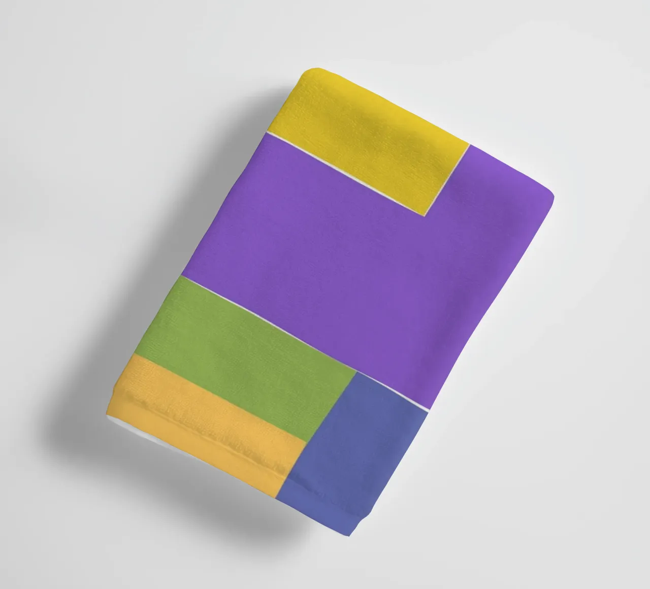 Mosaic Brights 6 | Color Blocking | Candy Colors asciugamano da bagno da sabidussi