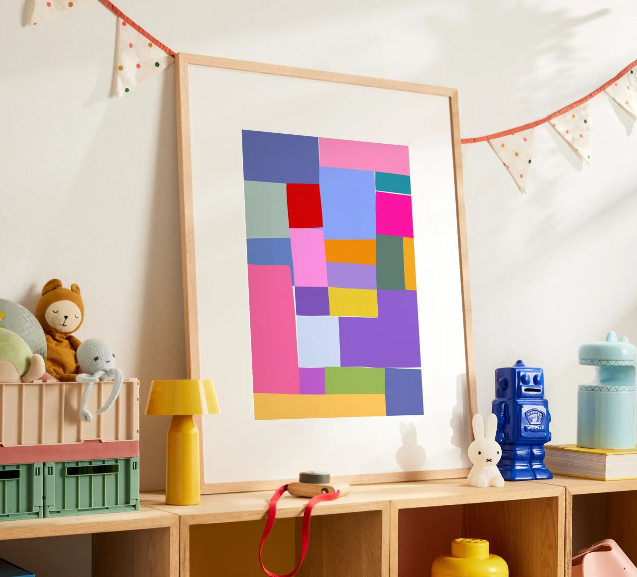 Mosaic Brights 6 | Color Blocking | Candy Colors hahnemühle de sabidussi