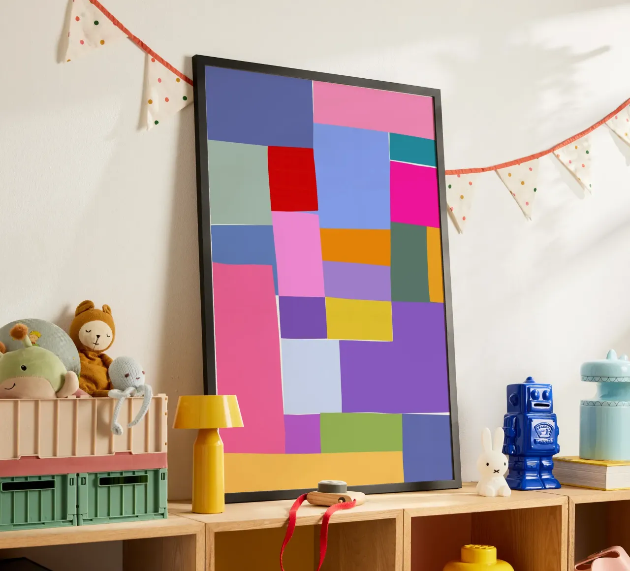 Mosaic Brights 6 | Color Blocking | Candy Colors carta hahnemühle da sabidussi
