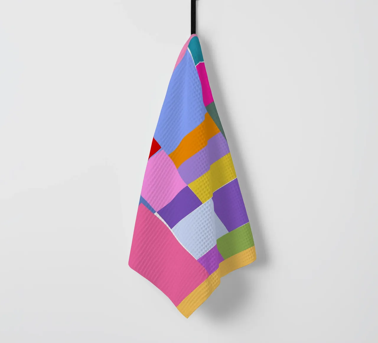 Mosaic Brights 6 | Color Blocking | Candy Colors tea towel by sabidussi