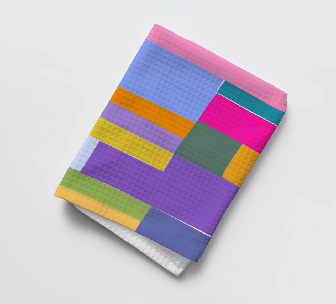 Mosaic Brights 6 | Color Blocking | Candy Colors torchon de sabidussi