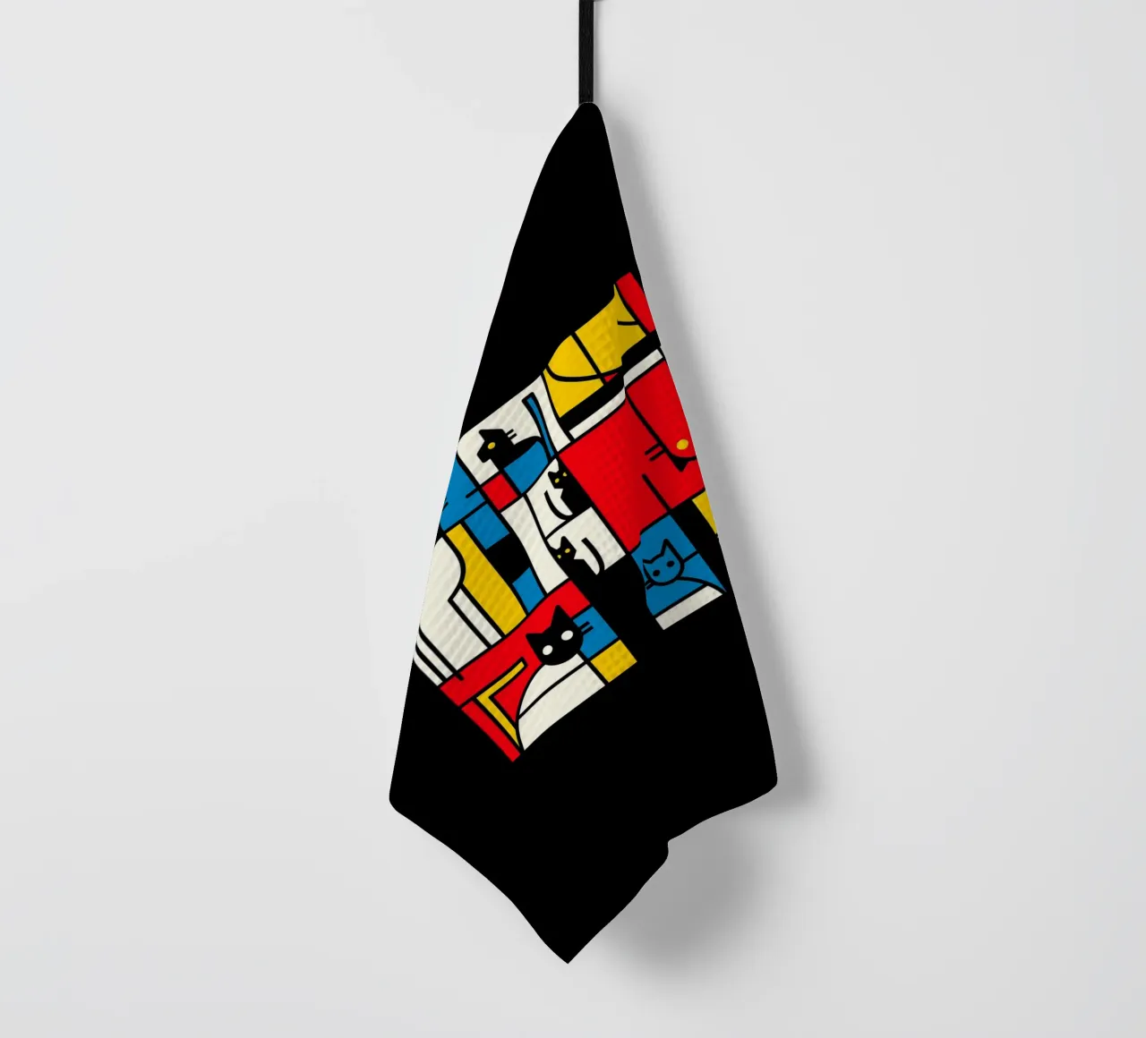 I gatti di Mondrian canovaccio da cucina da Tobe Fonseca