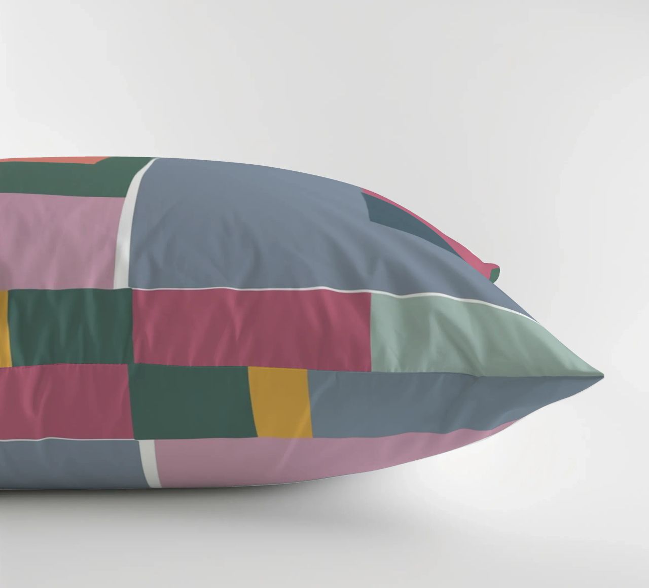 Mosaic Tertiaries | Color Blocking cuscino da sabidussi