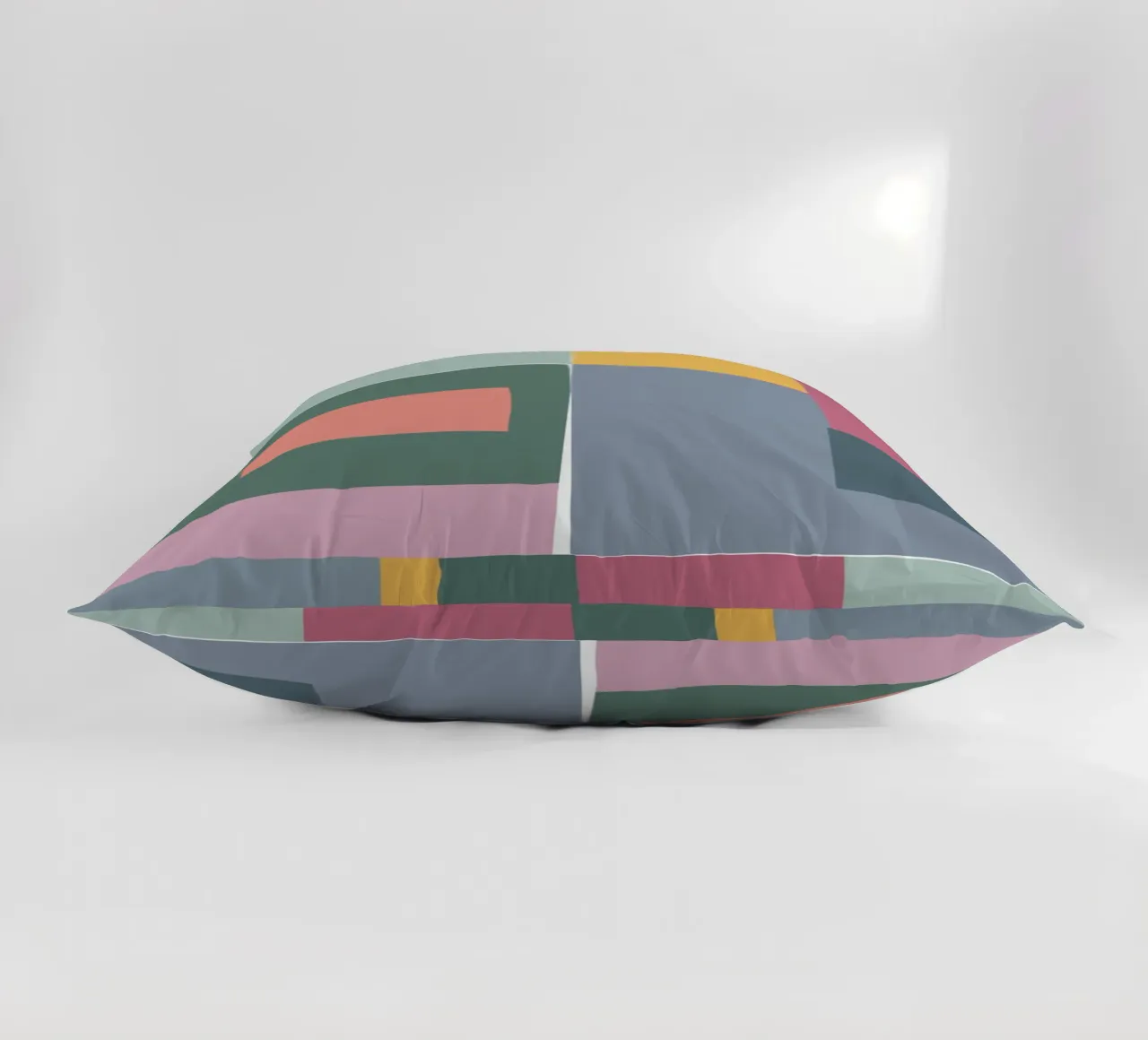Mosaic Tertiaries | Color Blocking cuscino da sabidussi