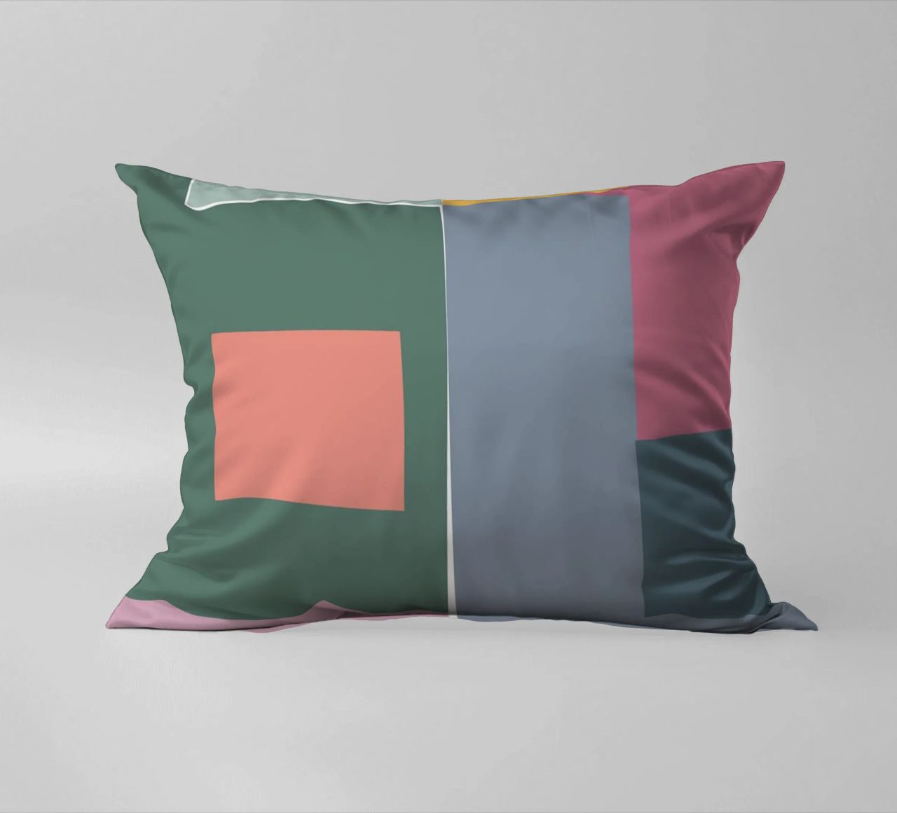 Mosaic Tertiaries | Color Blocking cuscino da sabidussi