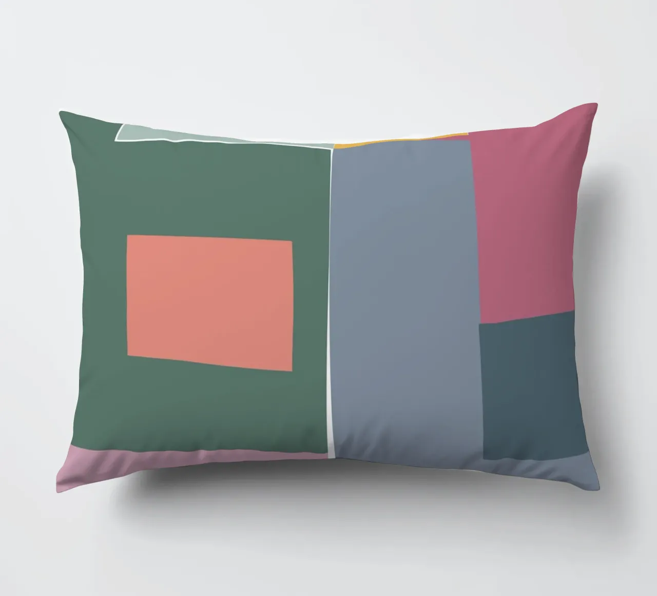 Mosaic Tertiaries | Color Blocking kussen van sabidussi