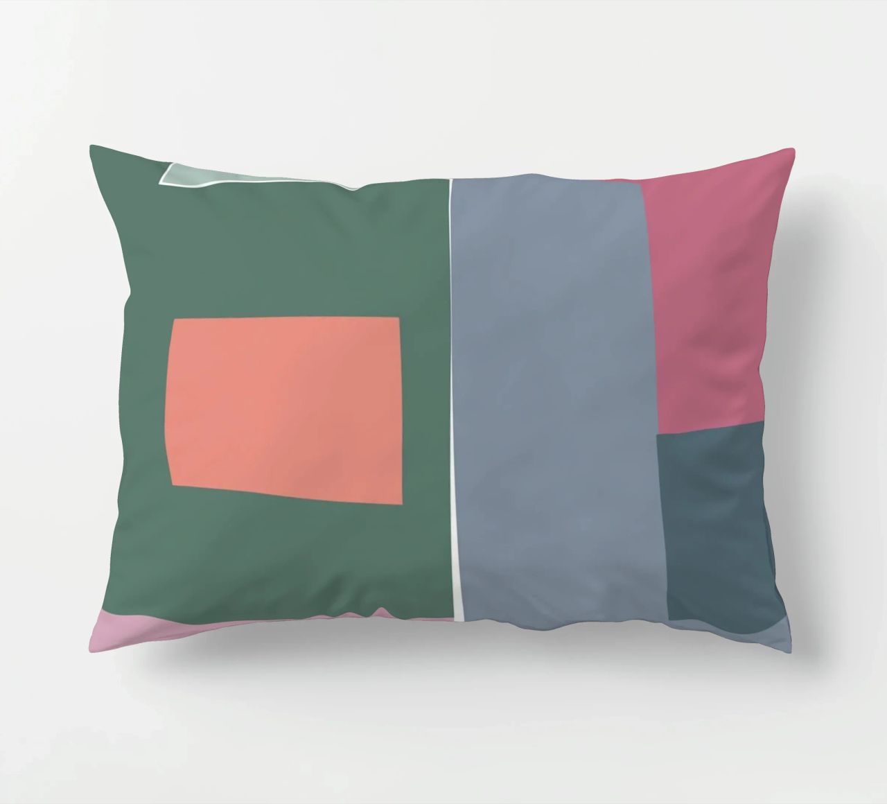 Mosaic Tertiaries | Color Blocking cuscino da sabidussi