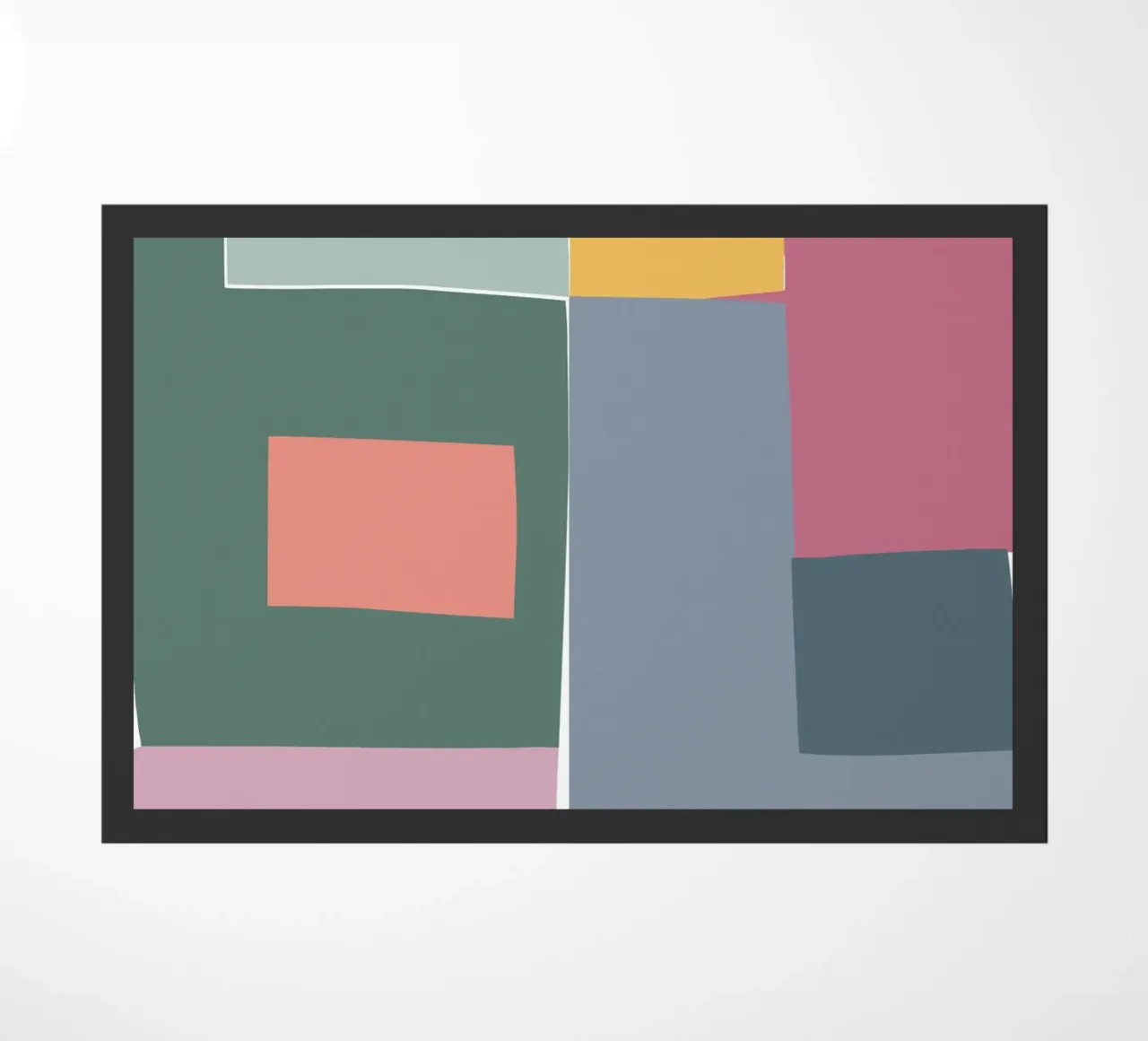 Mosaic Tertiaries | Color Blocking felpudo de sabidussi