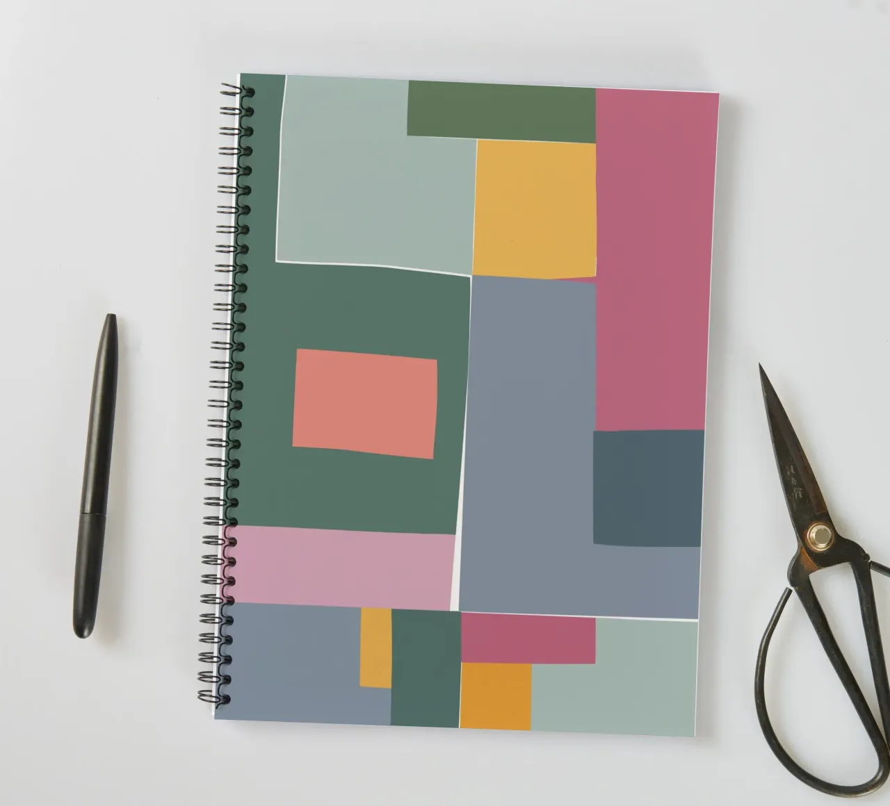 Mosaic Tertiaries | Color Blocking diario ad anelli da sabidussi