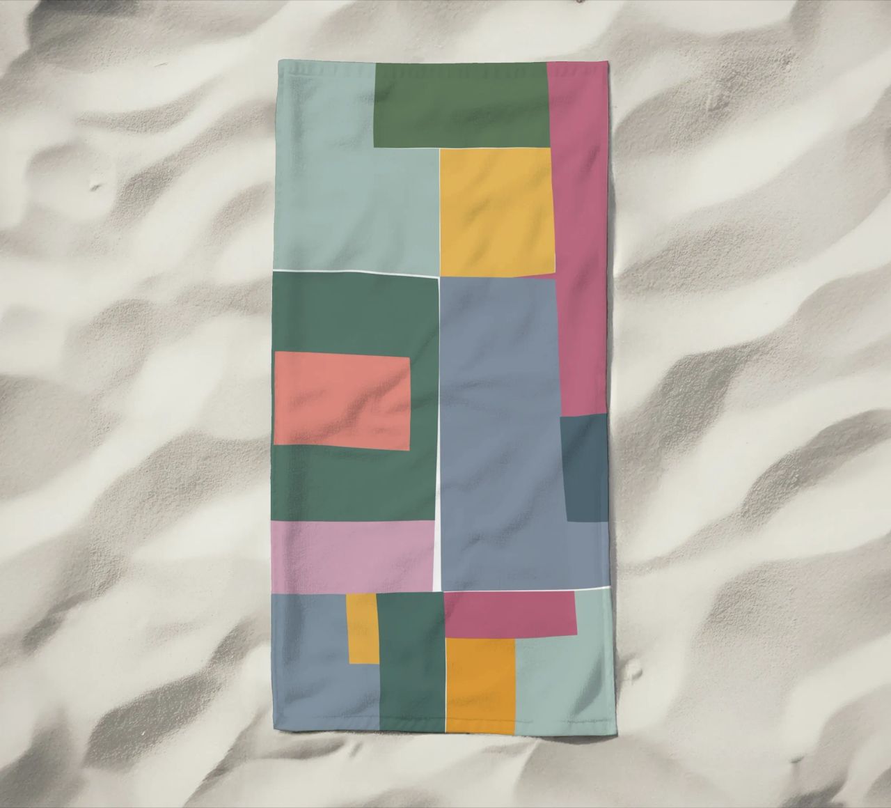Mosaic Tertiaries | Color Blocking telo mare da sabidussi