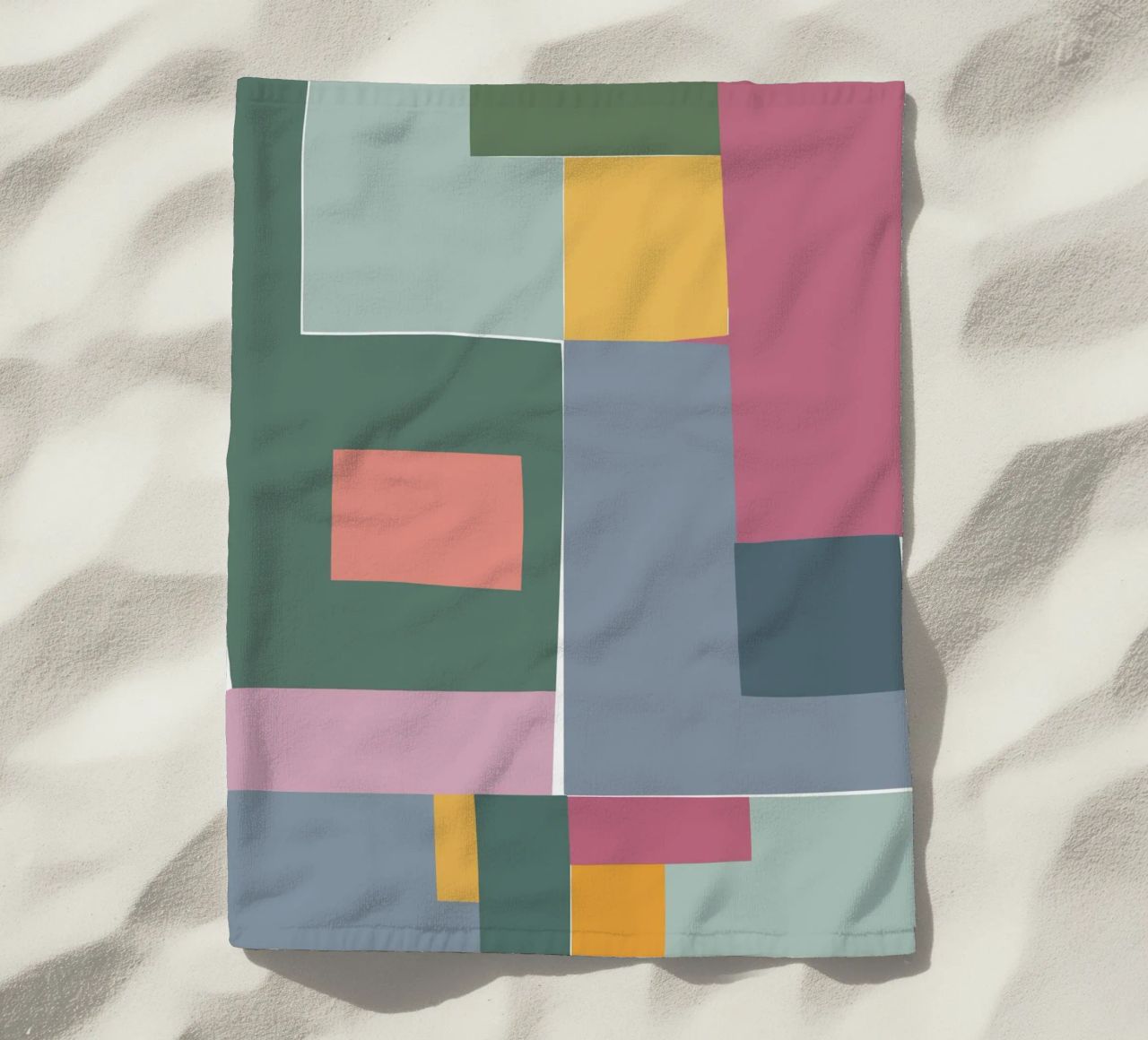 Mosaic Tertiaries | Color Blocking telo mare da sabidussi