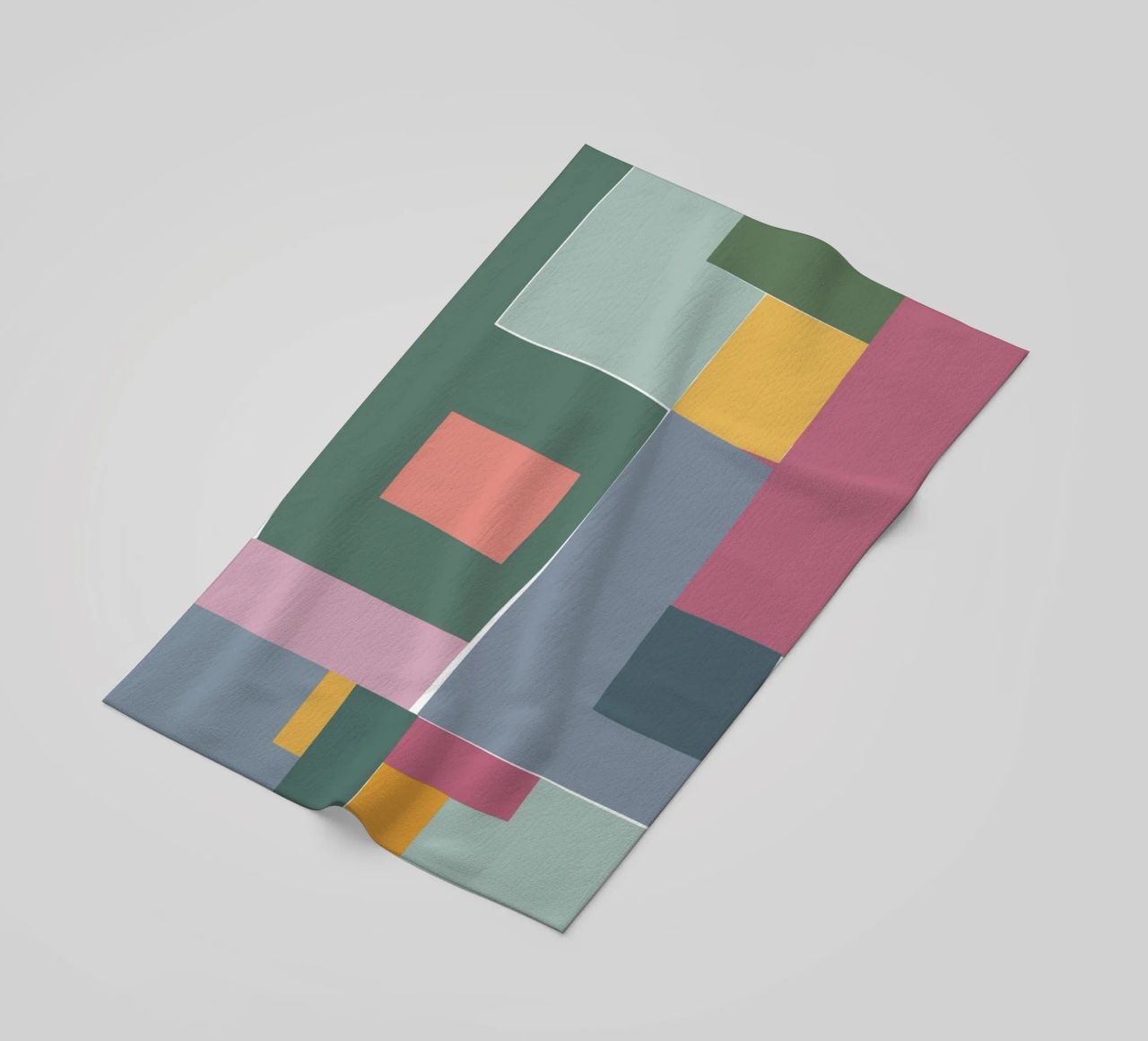 Mosaic Tertiaries | Color Blocking telo mare da sabidussi