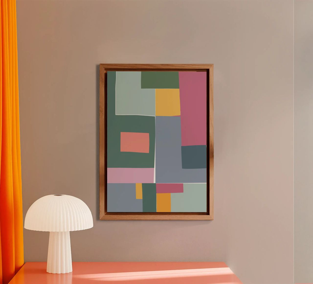 Mosaic Tertiaries | Color Blocking alluminio dibond da sabidussi