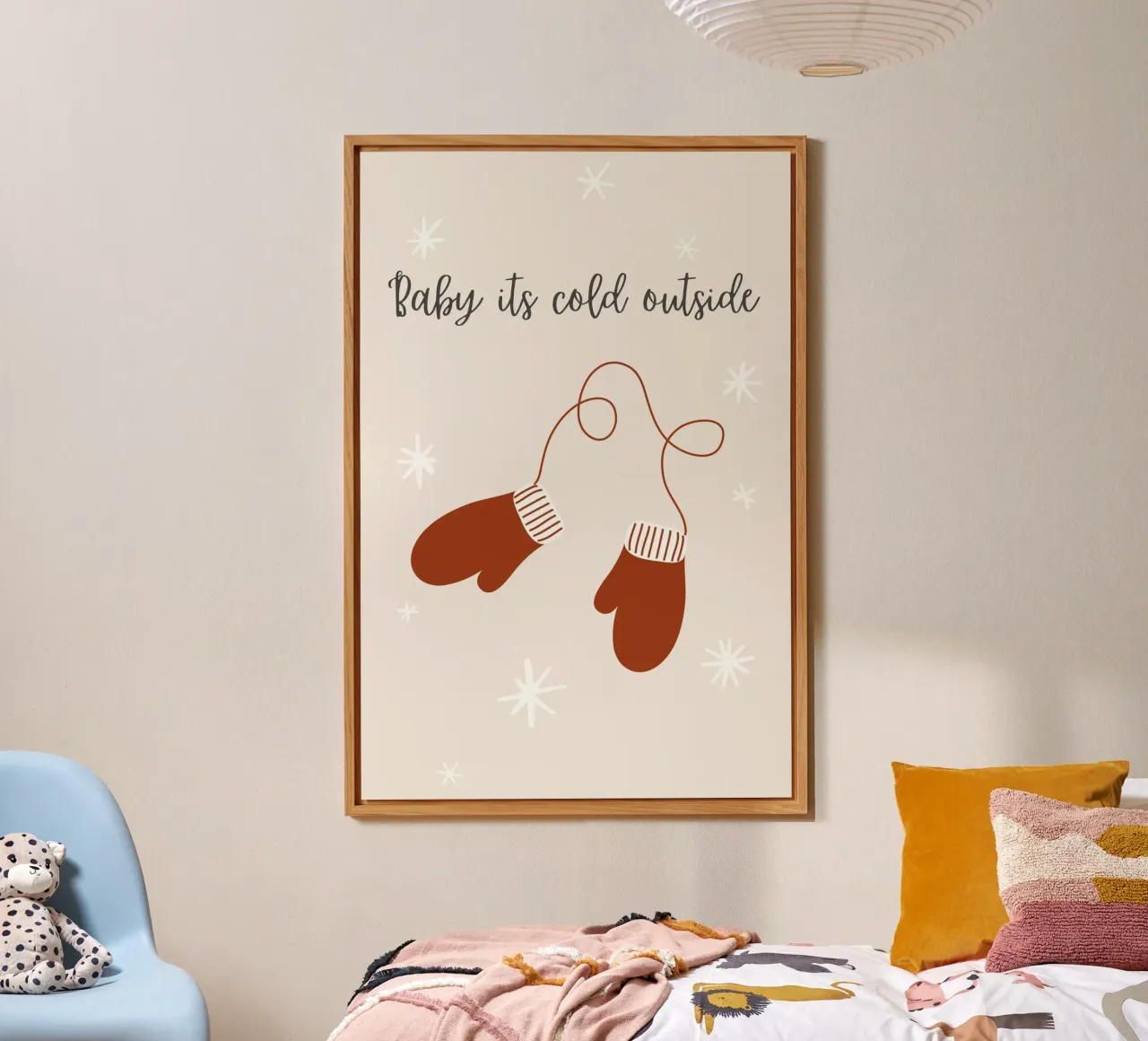 Baby its Cold Outside alluminio dibond da pdigitalprints