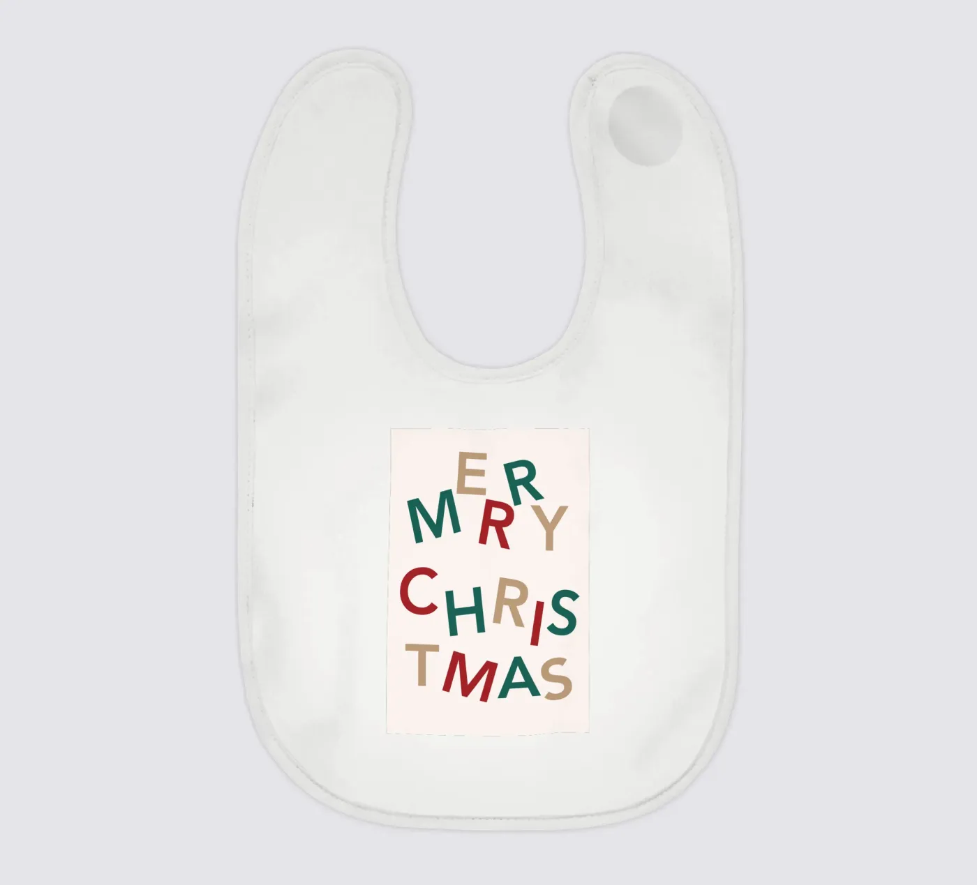 Buon Natale bavaglino da pdigitalprints