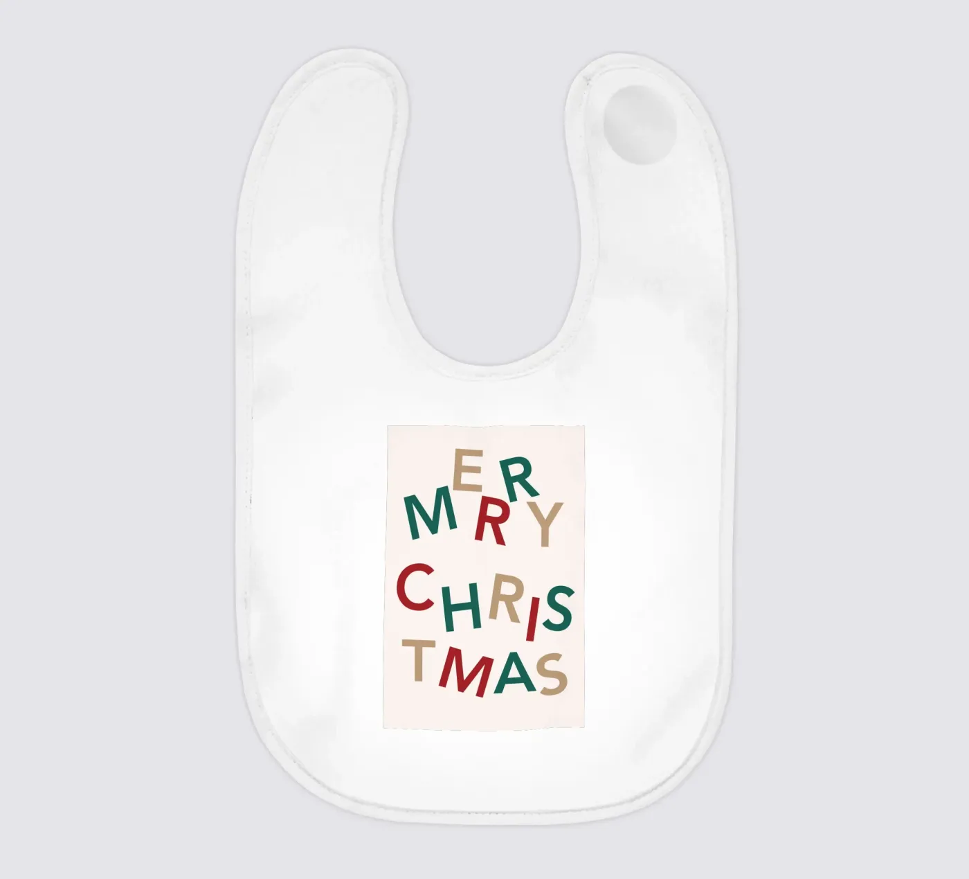 Buon Natale bavaglino da pdigitalprints