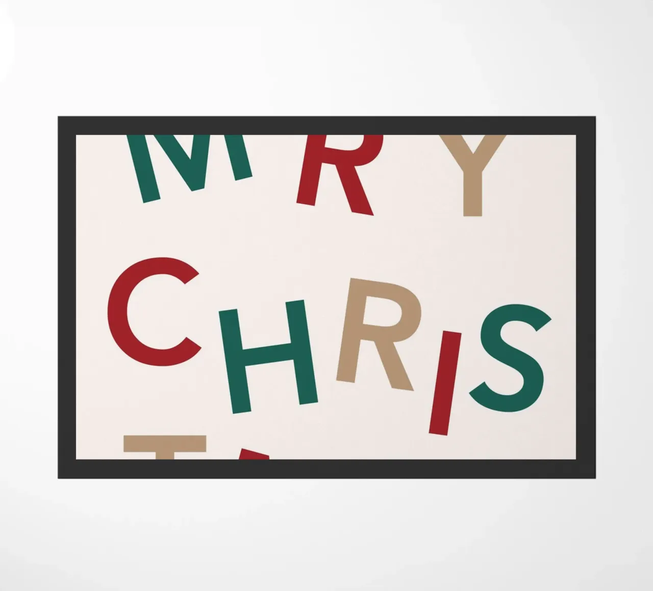 Buon Natale zerbino da pdigitalprints