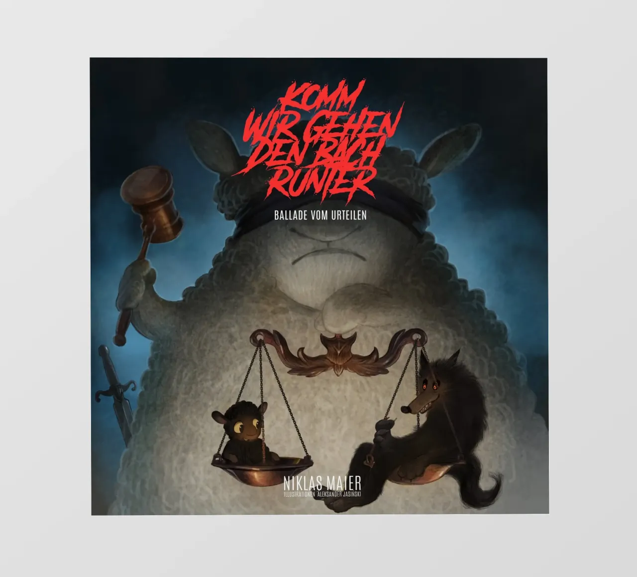 KOMM, WIR GEHEN DEN BACH RUNTER – BALLADE VOM URTEILEN pellicola backlit da Cute'n'Rude