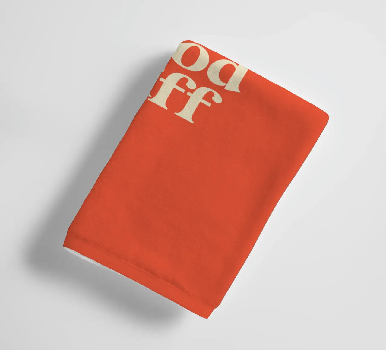 Scegliere di vedere le cose belle Design tipografico elegante asciugamano da bagno da THE MOTIVATED TYPE