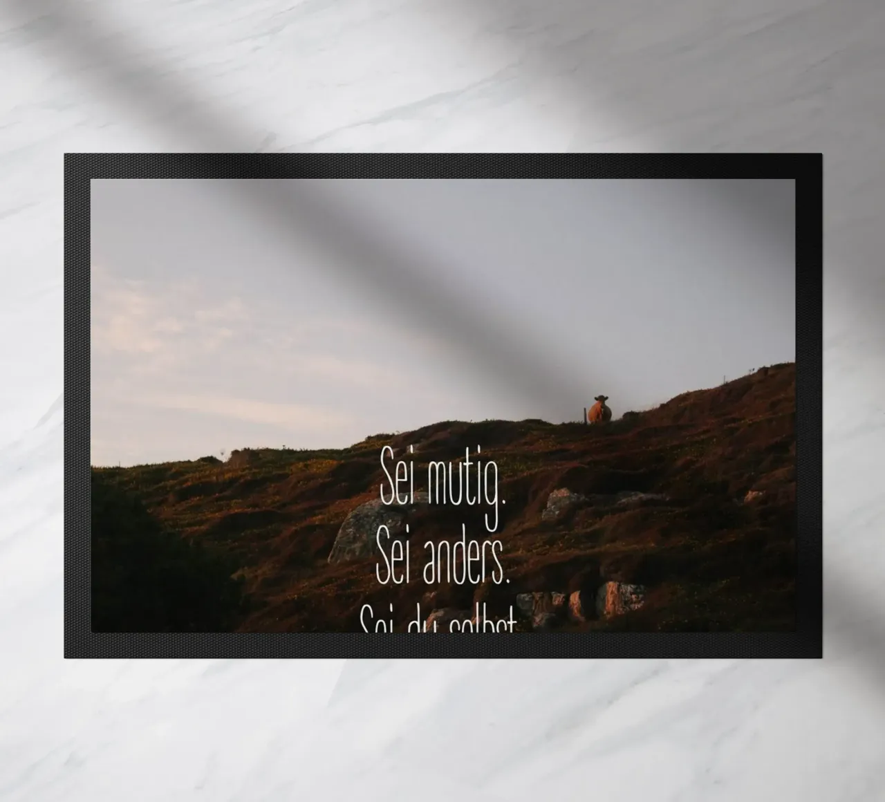 Sei mutig, sei anders, sei du selbst zerbino da Wild Coast Studio