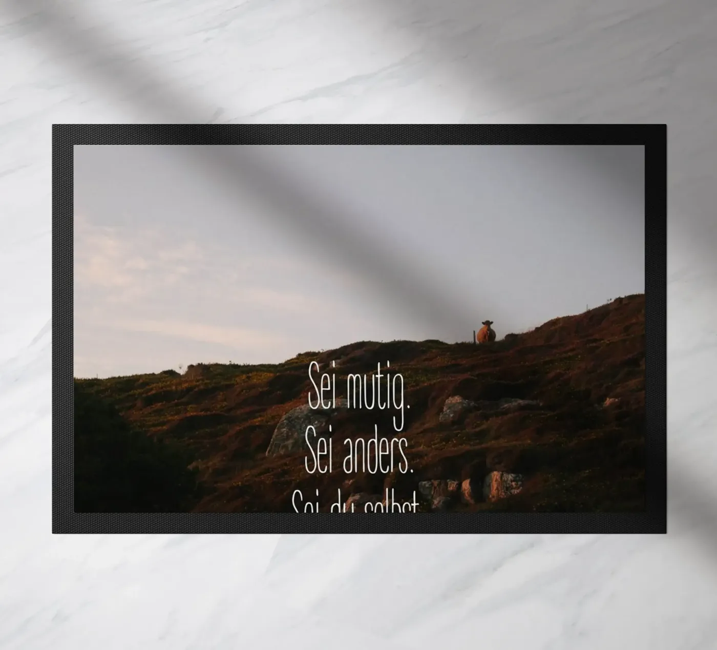 Sei mutig, sei anders, sei du selbst zerbino da Wild Coast Studio