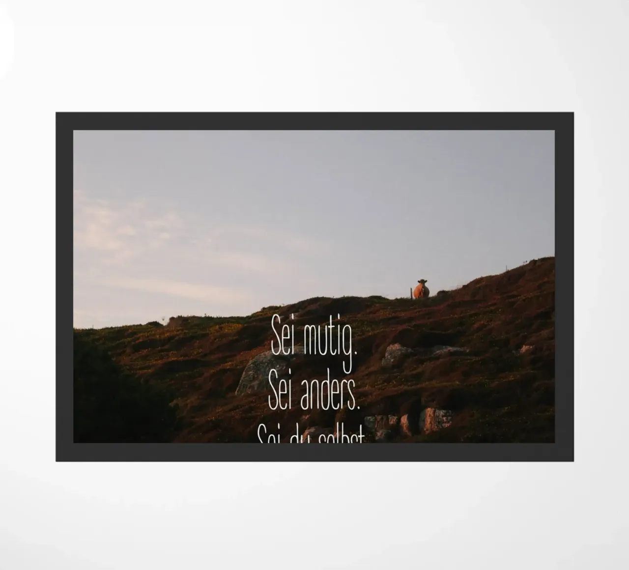 Sei mutig, sei anders, sei du selbst zerbino da The Wild Creative Studio