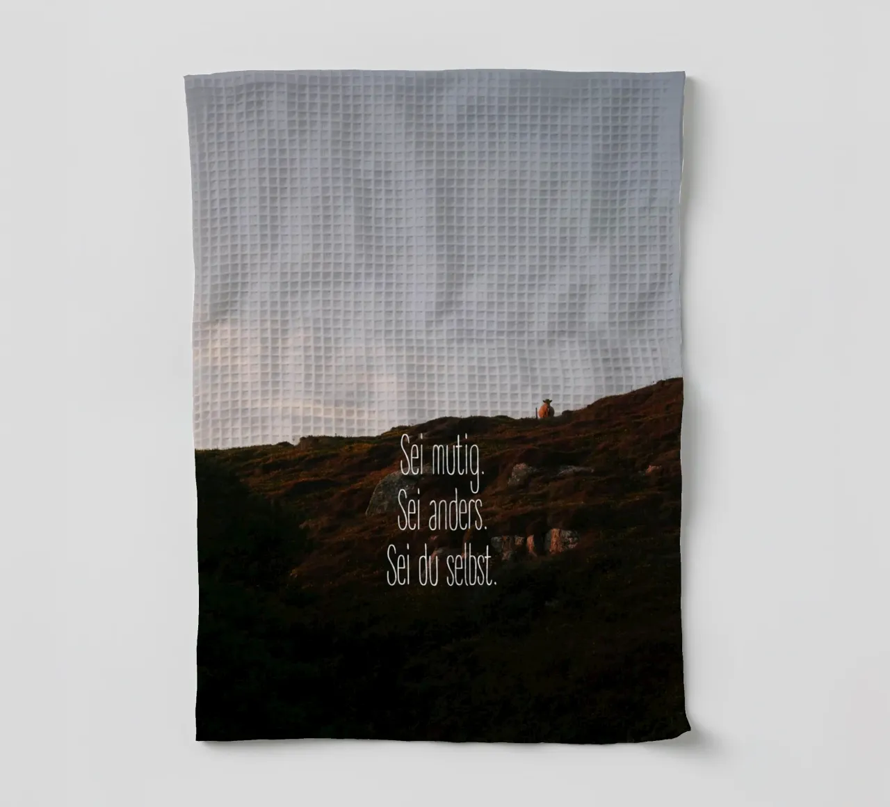 Sei mutig, sei anders, sei du selbst canovaccio da cucina da The Wild Creative Studio