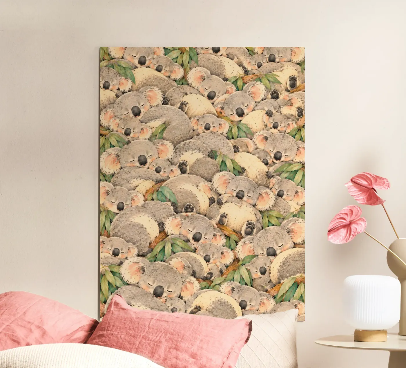Koalas poster by Miss Tigri