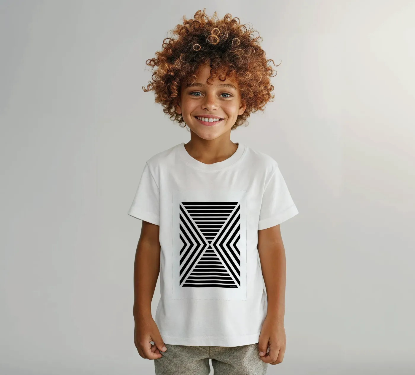 Optical kinder t-shirt van The Wall Shop