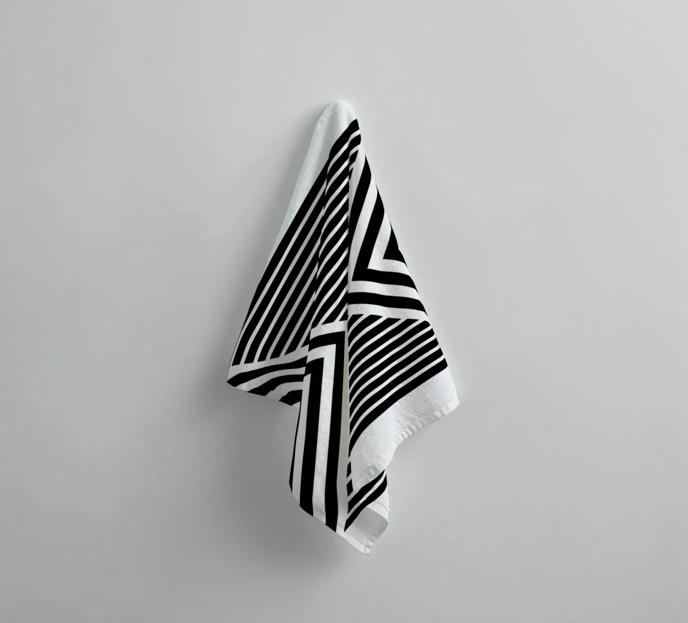 Optical badhanddoek van The Wall Shop