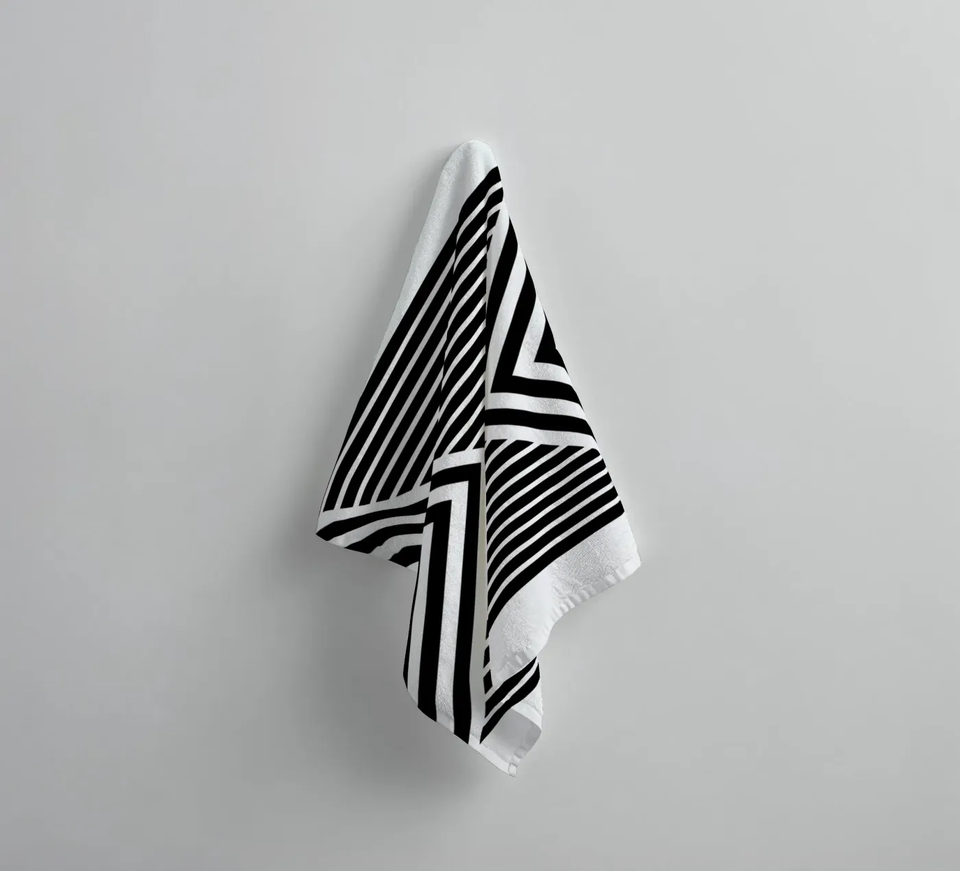 Optical badhanddoek van The Wall Shop