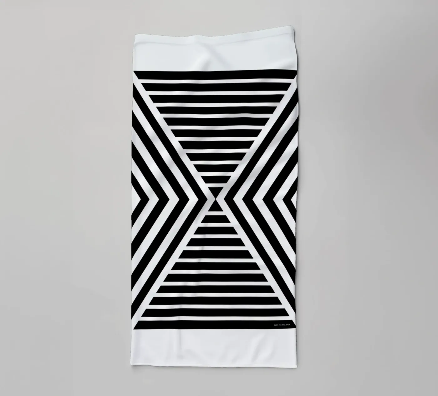 Optical badhanddoek van The Wall Shop