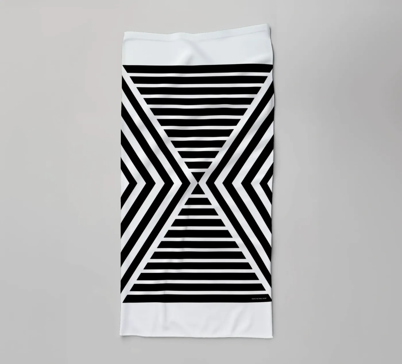 Optical badhanddoek van The Wall Shop