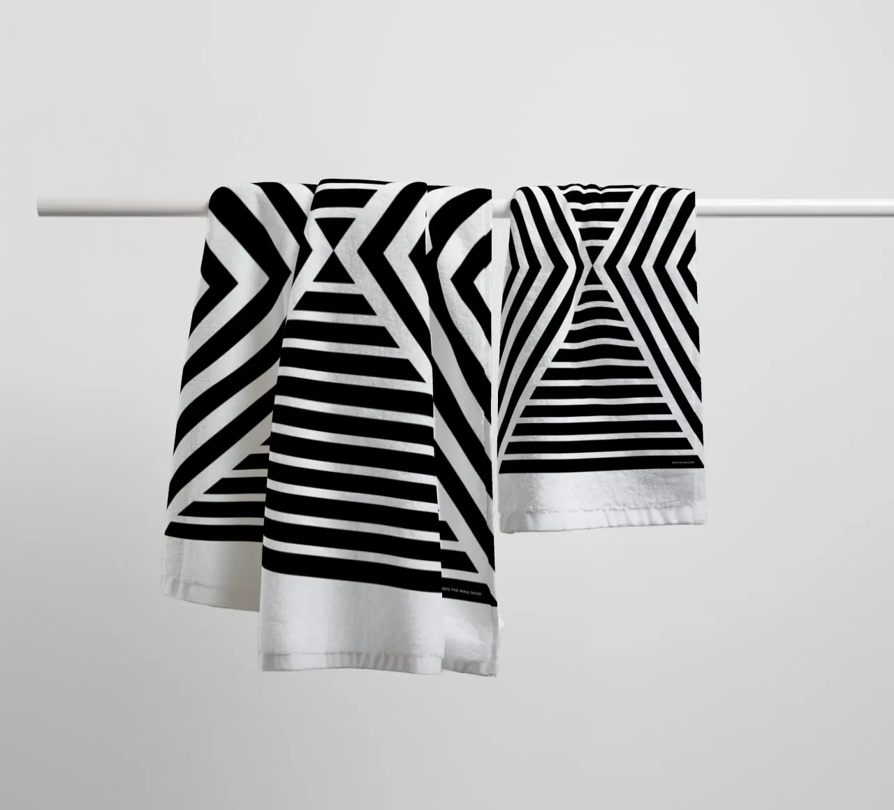 Optical towel by The Wall Shop