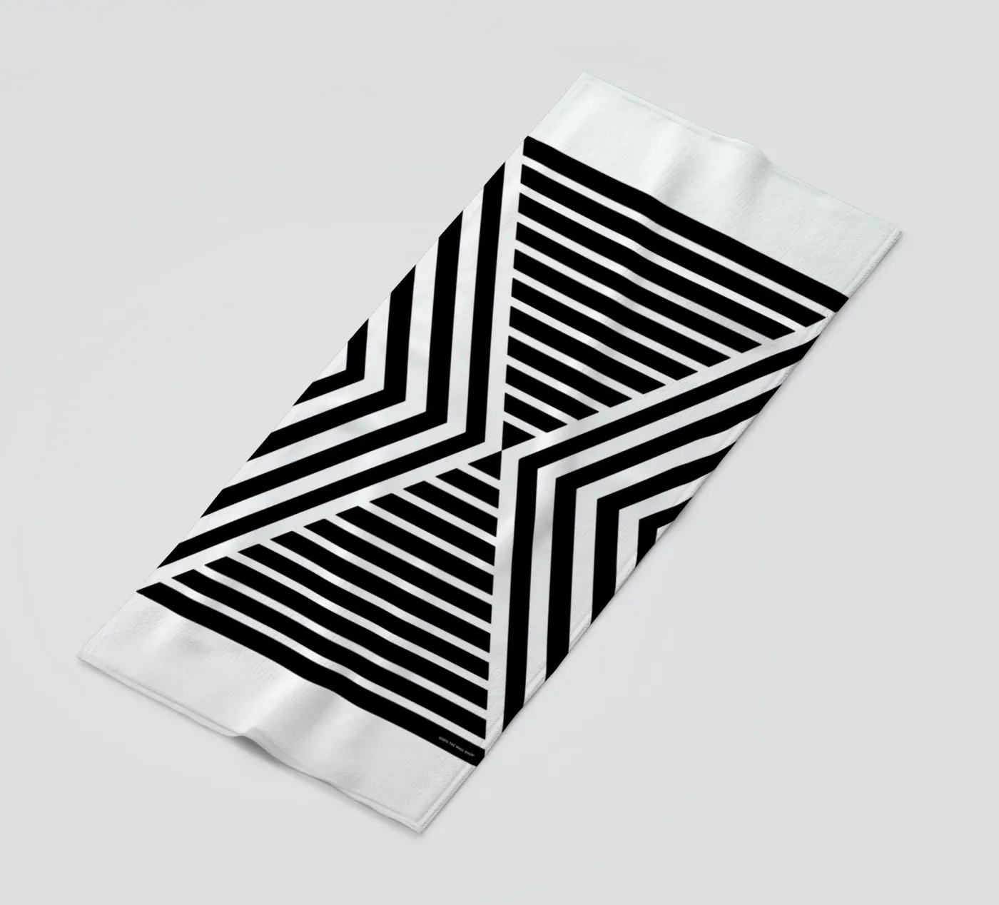 Optical strandhanddoek van The Wall Shop