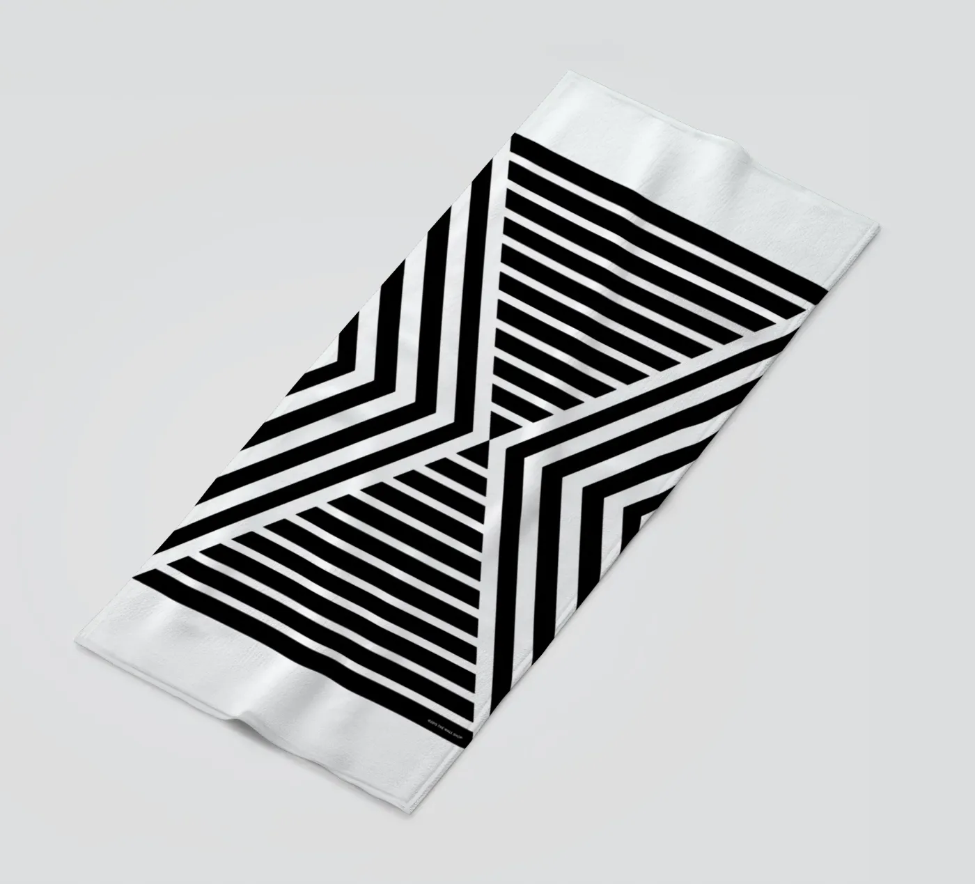Optical strandhanddoek van The Wall Shop