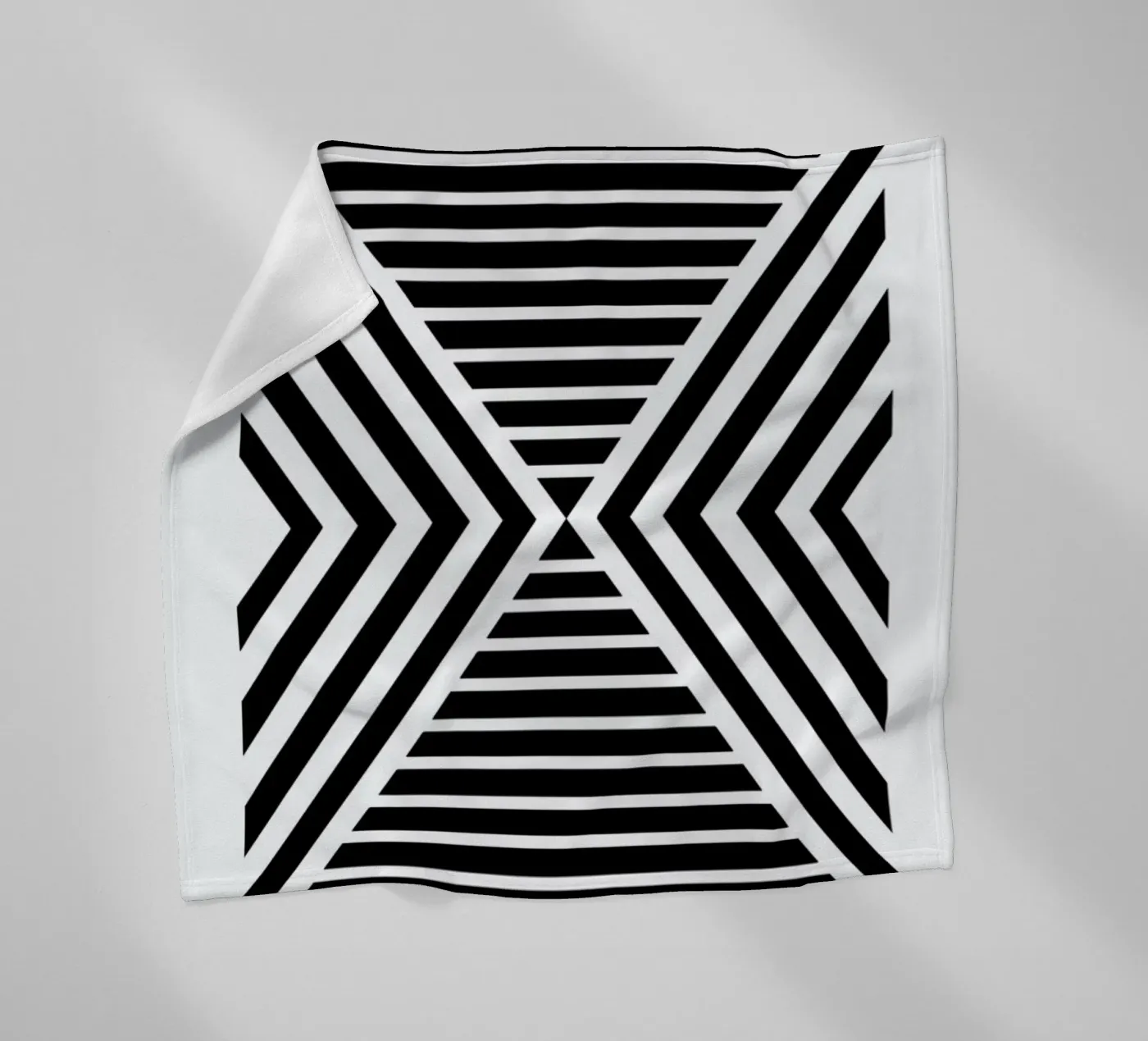 Optical Fleecedecke von The Wall Shop