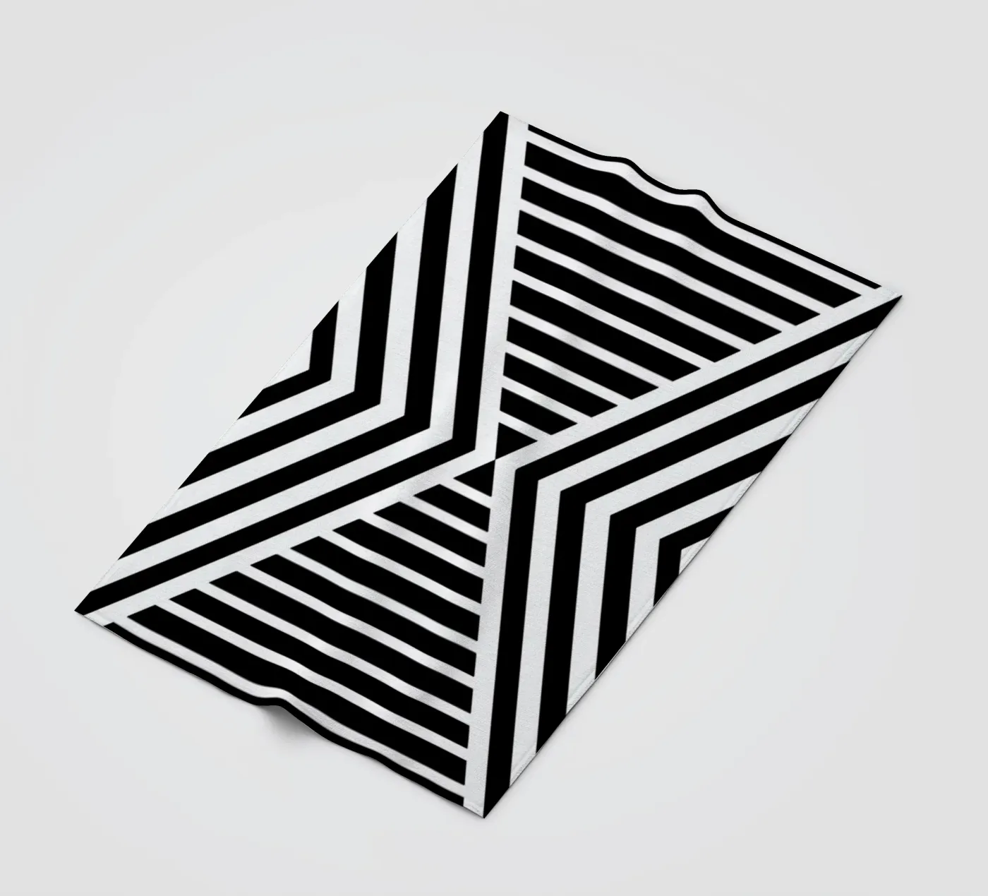 Optical Fleecedecke von The Wall Shop