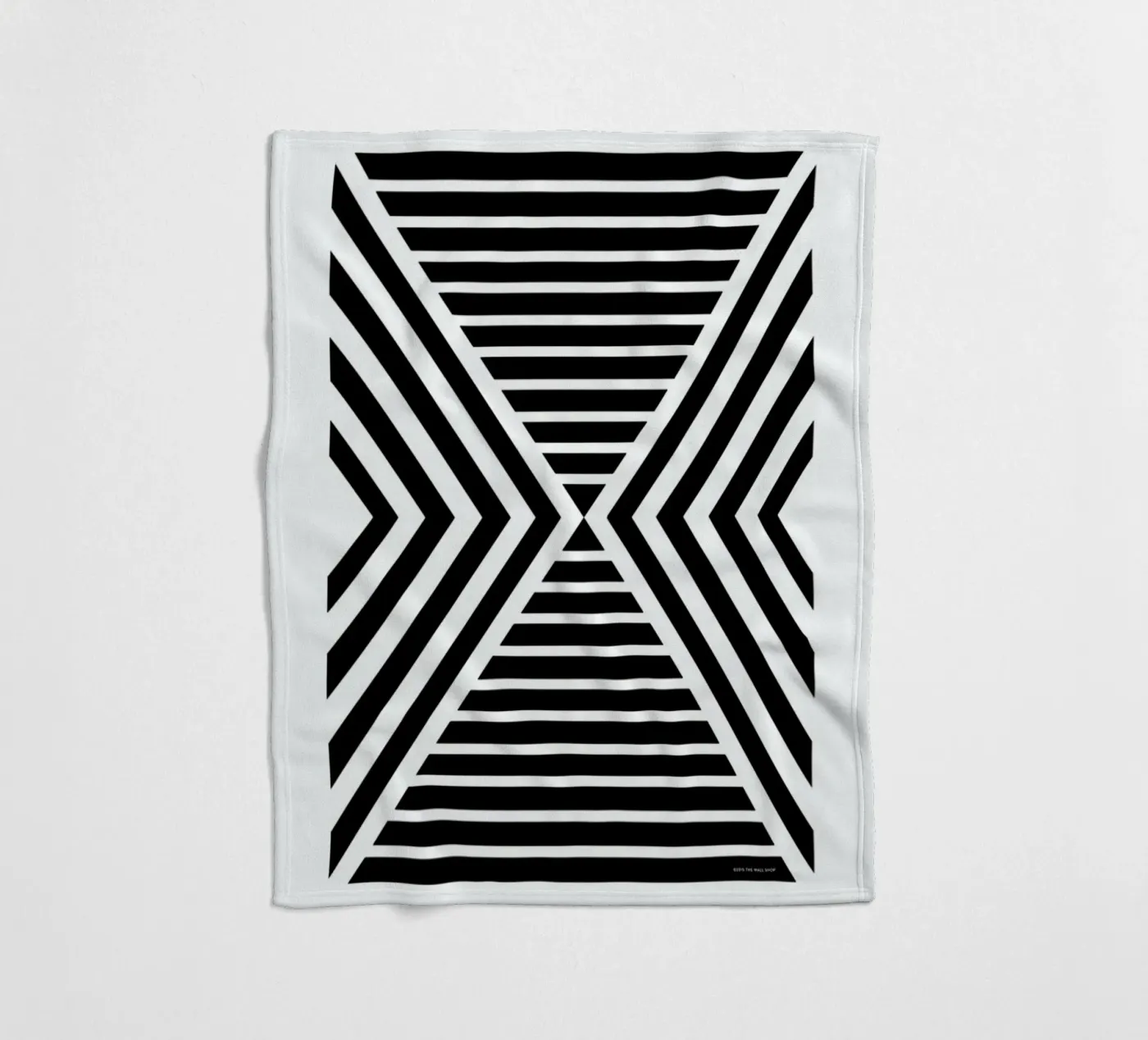 Optical Fleecedecke von The Wall Shop