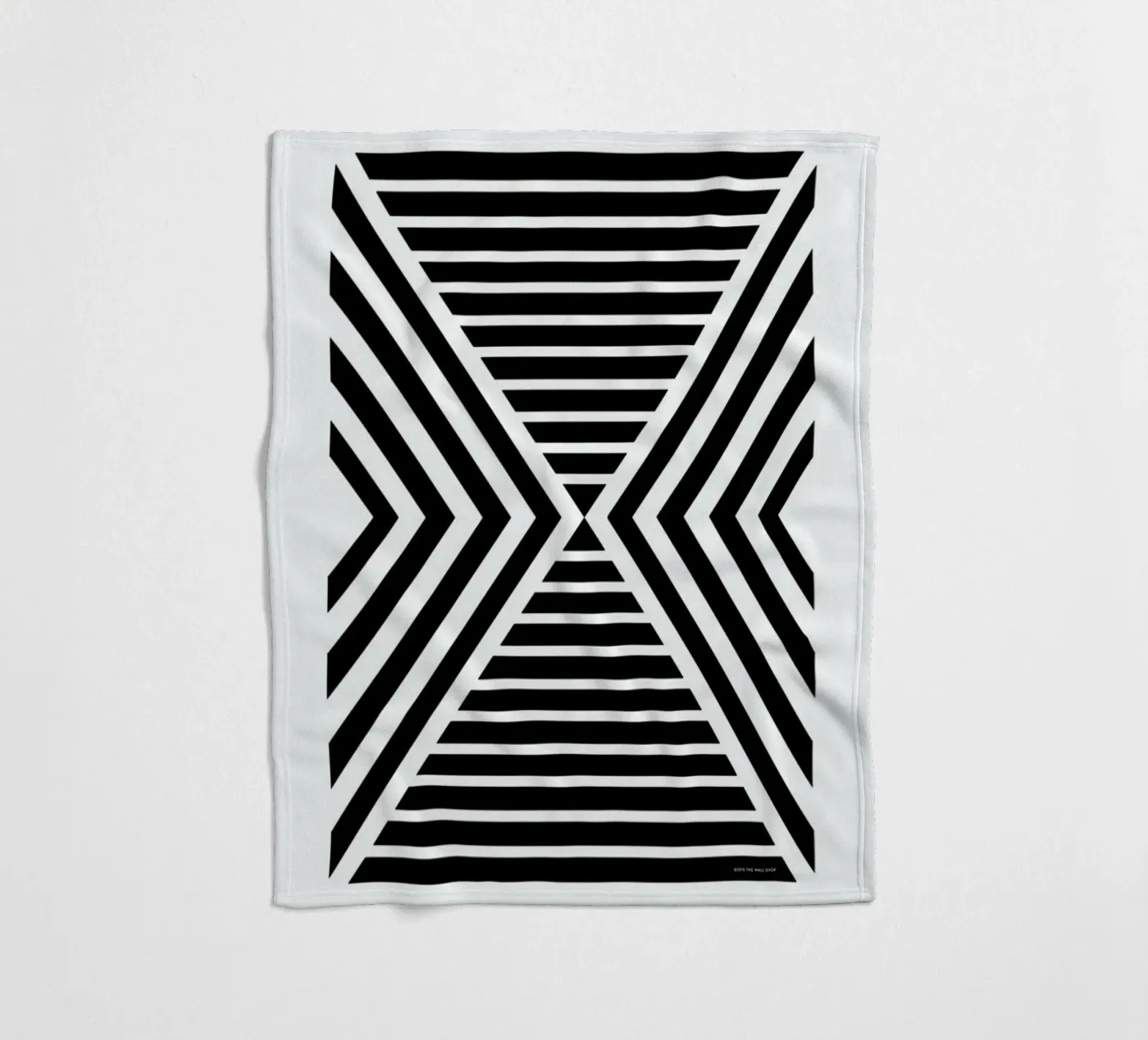 Optical Fleecedecke von The Wall Shop